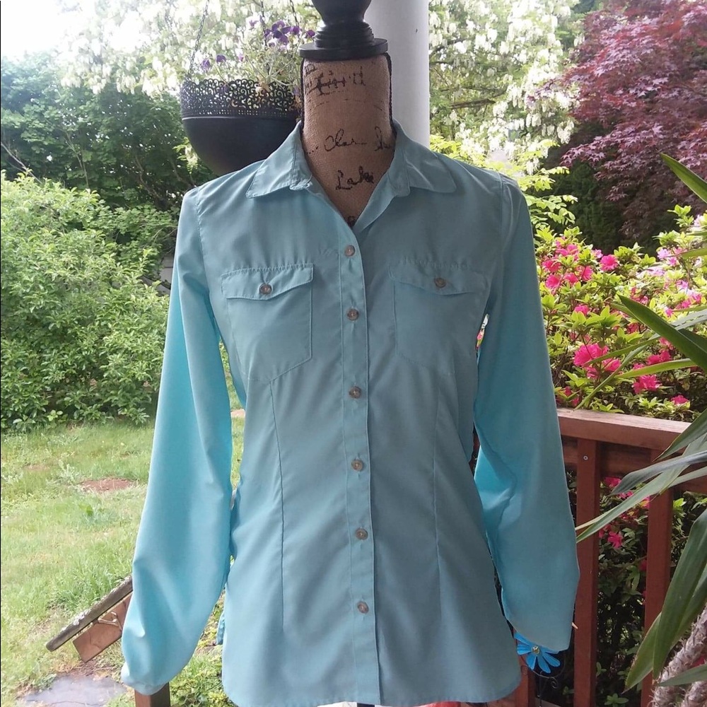 Lightweight Blue Button Up